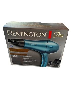 Remington Pro Ocean Silk Hair Dryer D2042 1875W Diffuser Like New